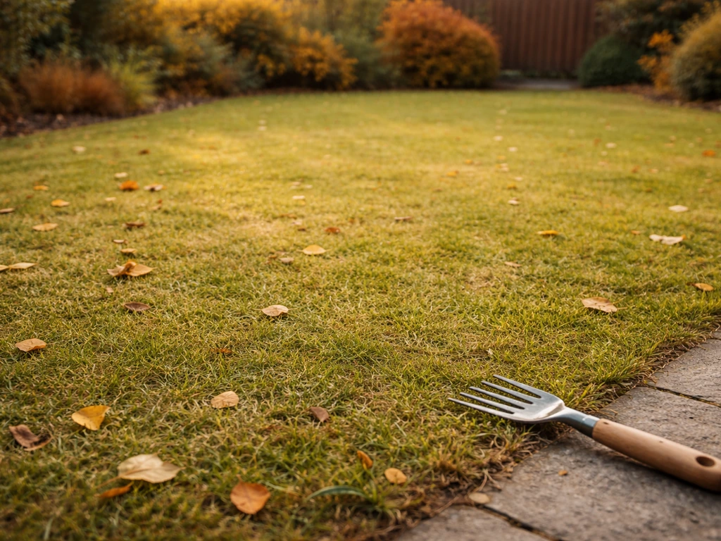 gras in oktober