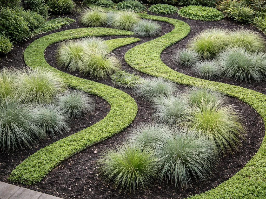 Gras art in de tuin: ontwerp, aanleg en verzorging